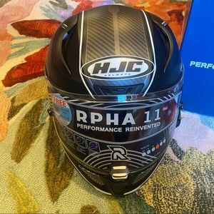 HJC RPHA 11 Pro Riberte MC5SF Motorcycle Helmet With Packtalk